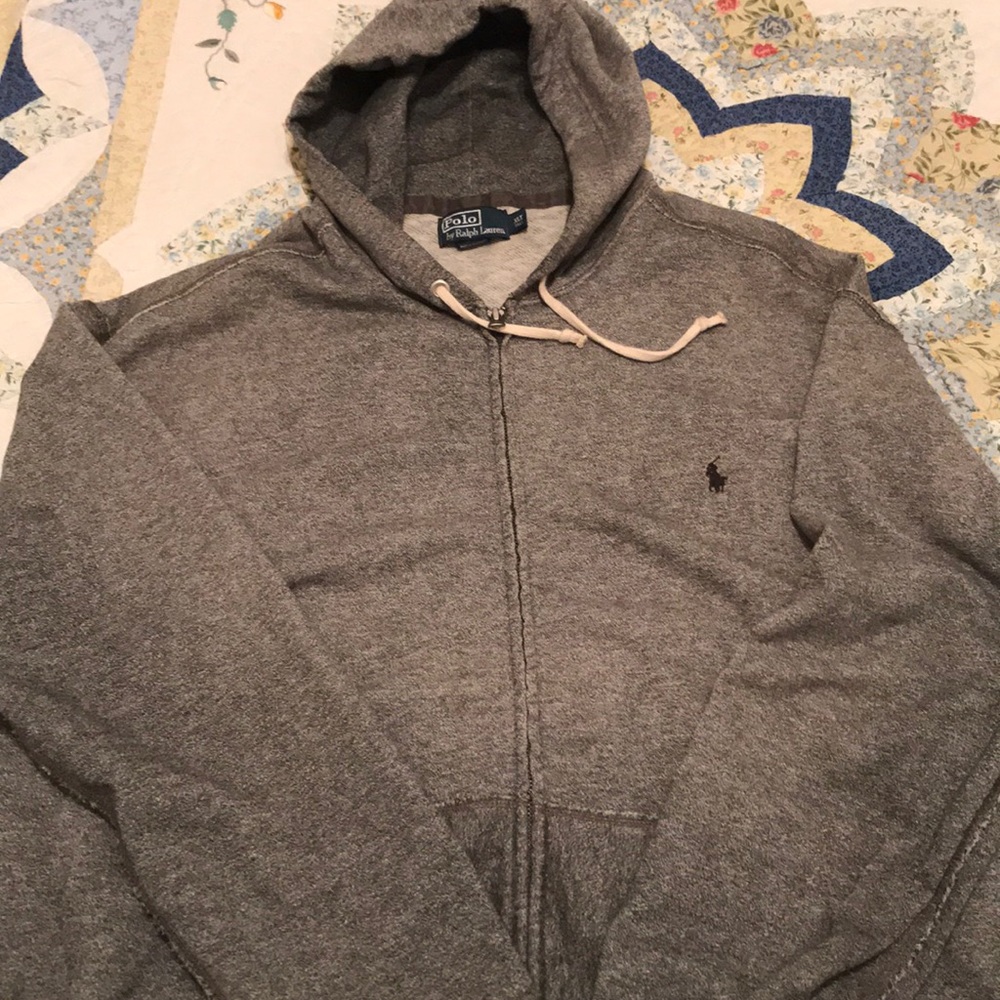 Polo zip Up hoodie